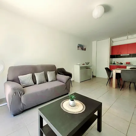 Canet-en-roussillon: T3 Moderne, Rdc, 4 Pers, Piscine, Garage, Proche - Fr-1-794-156 Apartment *