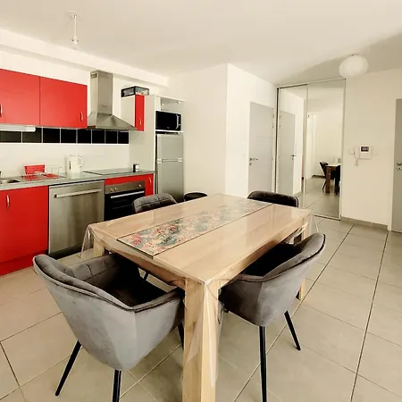 Canet-en-roussillon: T3 Moderne, Rdc, 4 Pers, Piscine, Garage, Proche - Fr-1-794-156 Apartment *