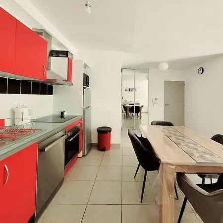 Apartment Canet-en-roussillon: T3 Moderne, Rdc, 4 Pers, Piscine, Garage, Proche - Fr-1-794-156 *