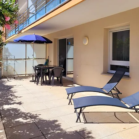 Apartment Canet-en-roussillon: T3 Moderne, Rdc, 4 Pers, Piscine, Garage, Proche - Fr-1-794-156 Canet-en-Roussillon